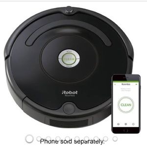 iRobot Roomba 675 Wi-Fi Connected Robot Vacuum in Black